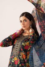 Load image into Gallery viewer, 3 Piece Embroidered Lawn Suit for Women - Teal Blue