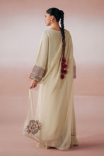 Load image into Gallery viewer, Maria.B 3 Piece Embroidered Raw Silk Suit – Beige