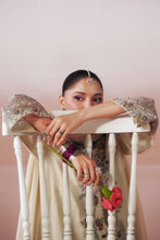 Load image into Gallery viewer, Maria.B 3 Piece Embroidered Raw Silk Suit – Beige
