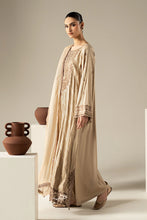 Load image into Gallery viewer, Coffee Brown 3 Piece Embroidered Marina Twill Suit