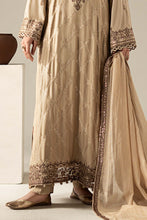 Load image into Gallery viewer, Coffee Brown 3 Piece Embroidered Marina Twill Suit