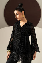 Load image into Gallery viewer, Black Palachi 3 Piece Embroidered Suit for Women