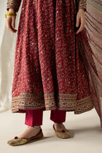Load image into Gallery viewer, Maria.B Pink Raw Silk 3 Piece Embroidered Suit for Women