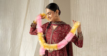 Load image into Gallery viewer, Maria.B Pink Raw Silk 3 Piece Embroidered Suit for Women