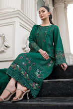 Load image into Gallery viewer, 3 Piece Embroidered Dobby Lawn Suit - Green