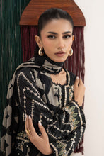 Load image into Gallery viewer, Front-Open Dobby Lawn Suit - Black