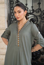 Load image into Gallery viewer, 2 Piece Embroidered Lawn Suit for Women - Sea Green