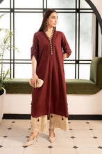 Load image into Gallery viewer, 2 Piece Embroidered Lawn Suit in Red