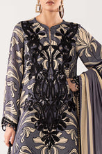 Load image into Gallery viewer, 3 Piece Embroidered Raw Silk Suit for Women - Blue