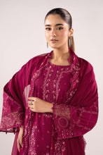 Load image into Gallery viewer, Embroidered Lawn Suit for Eid - Maroon
