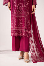 Load image into Gallery viewer, Embroidered Lawn Suit for Eid - Maroon