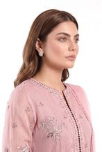 Load image into Gallery viewer, Maria.B 3 Piece Embroidered Cotton Net Suit – Pink