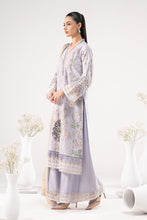 Load image into Gallery viewer, Dobby Lawn 3 Piece Embroidered Suit for Women - Blue