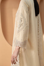 Load image into Gallery viewer, Dobby Lawn Suit with Diamantes Embellished Dupatta - Beige