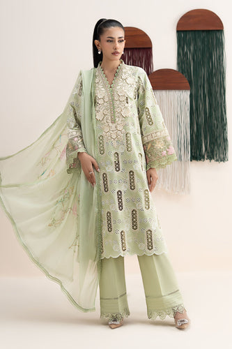 Ferozi 3 Piece Schiffli Embroidered Lawn Suit