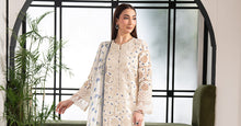 Load image into Gallery viewer, Printed Schiffli Lawn Suit for Women - Off White