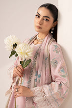 Load image into Gallery viewer, 3 Piece Embroidered Paper Silk Suit in Pink