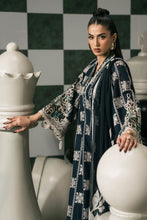 Load image into Gallery viewer, 3 Piece Embroidered Lawn Suit in Blue for Women