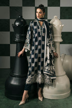 Load image into Gallery viewer, 3 Piece Embroidered Lawn Suit in Blue for Women