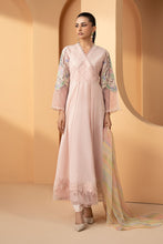 Load image into Gallery viewer, 3 Piece Embroidered Dobby Lawn Suit in Pink
