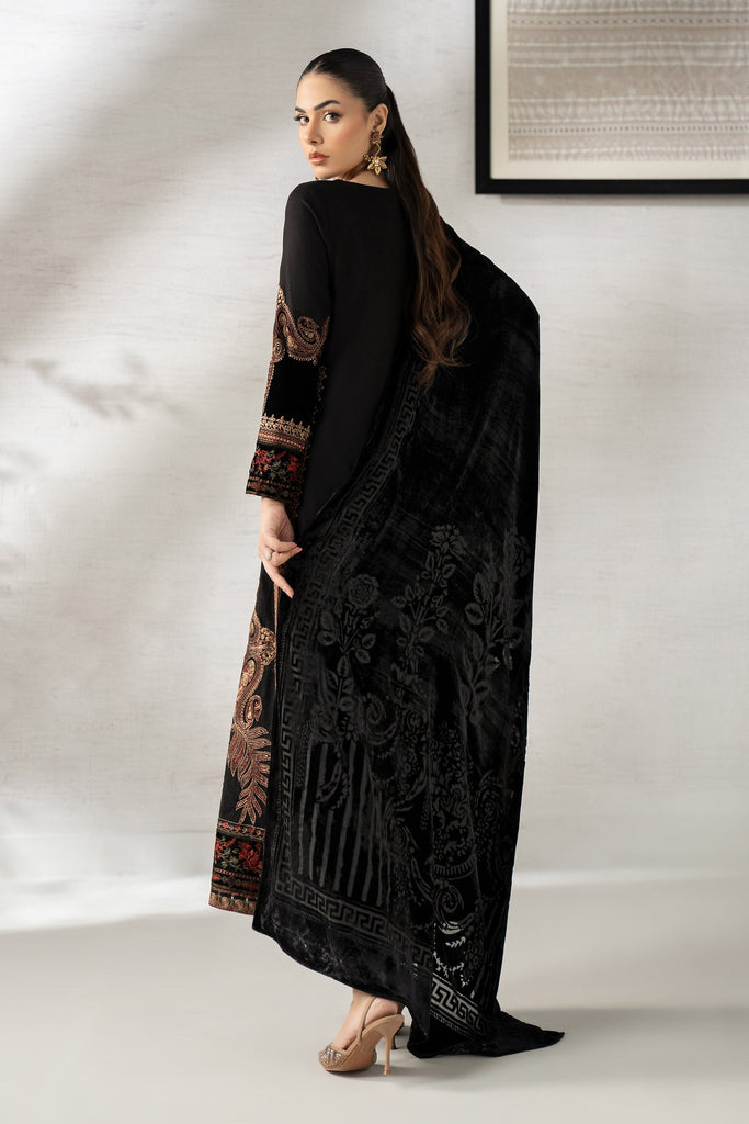Maria.B 3 Piece Embroidered Khaddar Suit