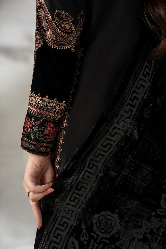 Maria.B 3 Piece Embroidered Khaddar Suit