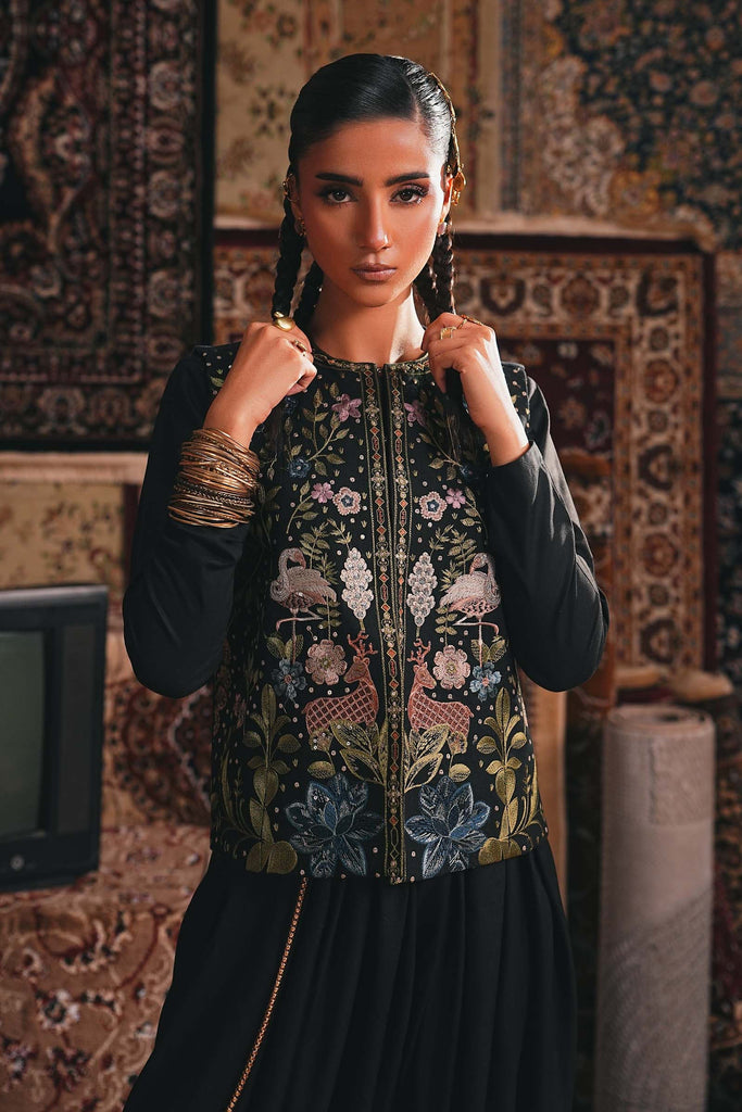 3 Piece Embroidered Khaddar Suit for Women