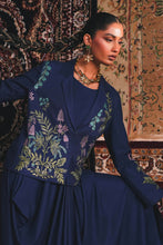 Load image into Gallery viewer, Embroidered Marina Twill Blazer Set in Blue