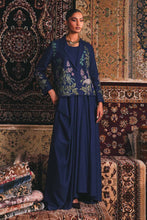 Load image into Gallery viewer, Embroidered Marina Twill Blazer Set in Blue