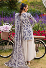 Load image into Gallery viewer, Maria.B Off White 3 Piece Embroidered Raw Silk Suit
