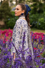 Load image into Gallery viewer, Maria.B Off White 3 Piece Embroidered Raw Silk Suit
