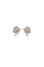 Load image into Gallery viewer, Triple Pearl Drop Silhouette - White Earrings