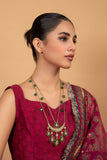 Emerald Onyx Evening Pendant - Green Necklace