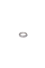 Load image into Gallery viewer, Baguette White Zircon Band - White Ring
