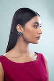 Studs - Green Zircon Earrings