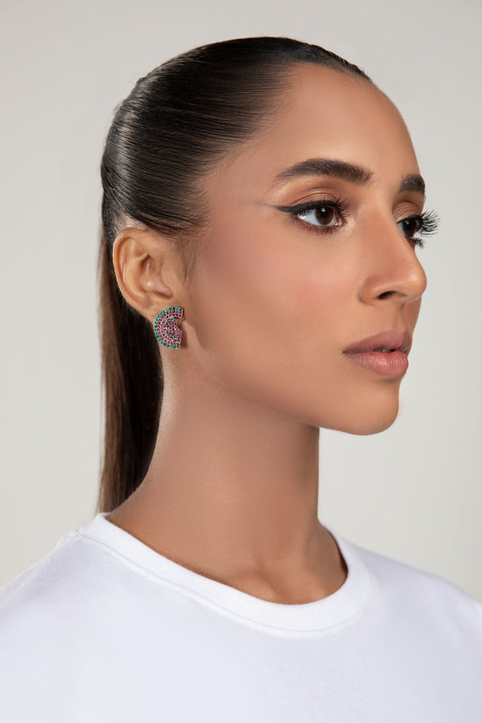 Studs - White Chatham Earrings