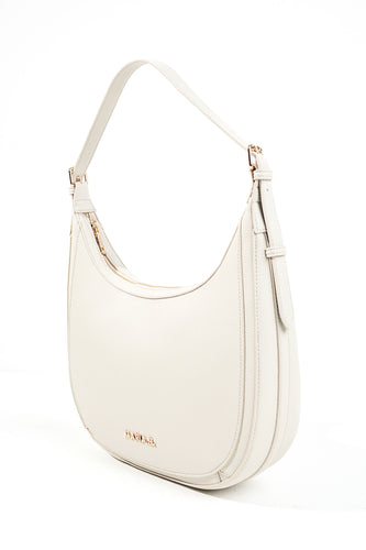 Off White Crescent Hobo Bag