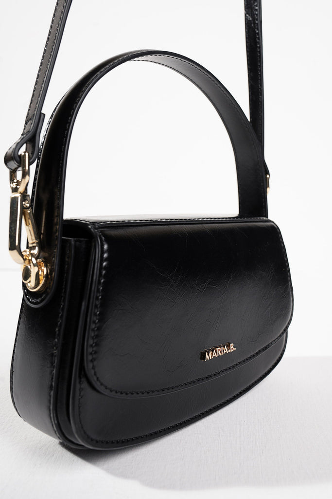 Black Mini Half-Chain Bag