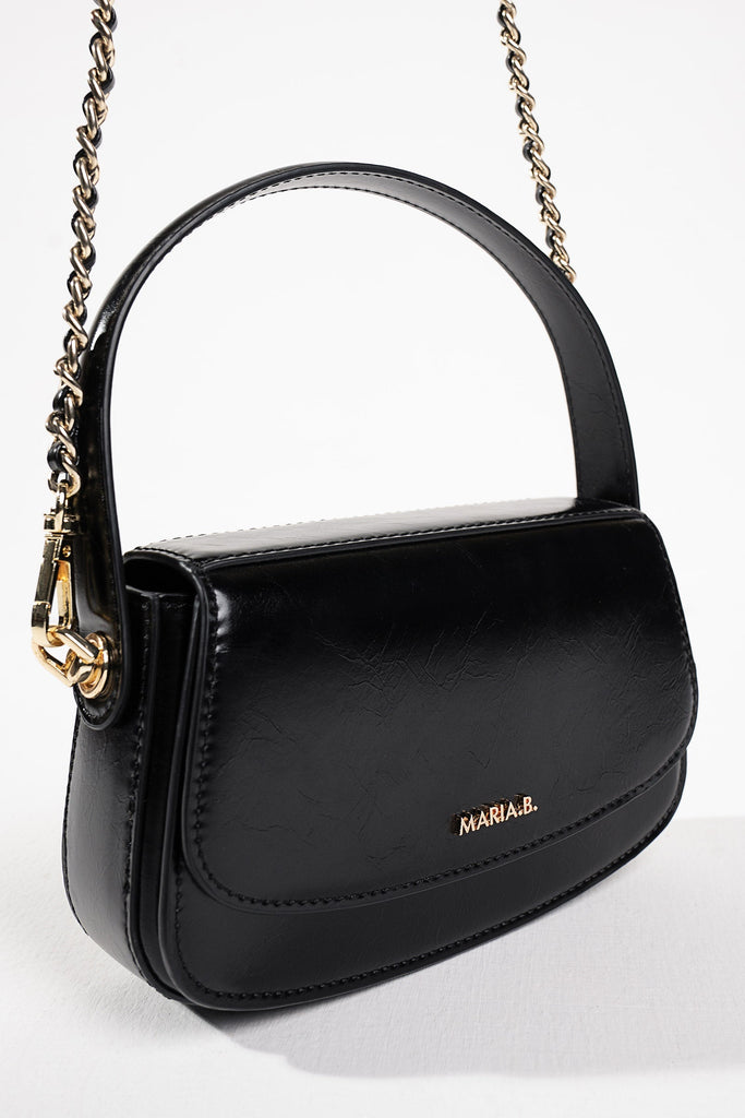 Black Mini Half-Chain Bag