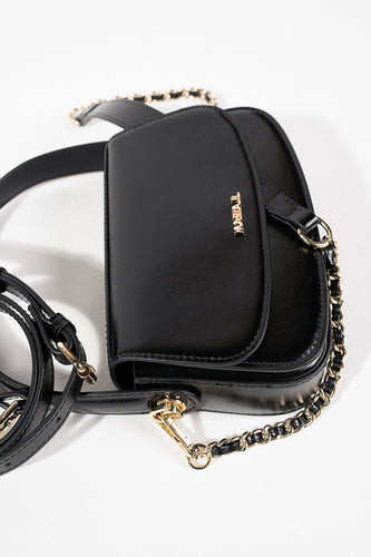 Black Mini Half-Chain Bag