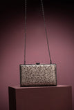 Black Sparkling Rectangle Clutch