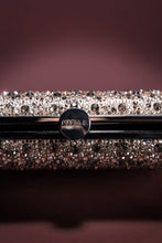 Load image into Gallery viewer, Black Sparkling Rectangle Clutch