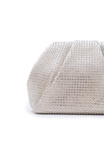 Load image into Gallery viewer, Coffee Brown Diamante Studded Clutch