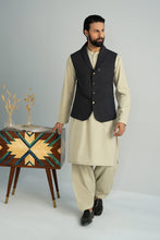 Load image into Gallery viewer, Midnight Blended Waistcoat for Men in Gray