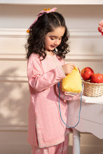 Load image into Gallery viewer, Dobby Lawn 2 Piece Embroidered Suit - Pink