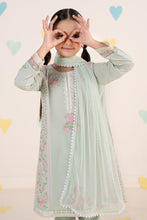 Load image into Gallery viewer, Boys 3 Piece Embroidered Dobby Lawn Suit - Sea Green
