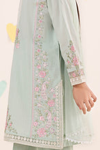 Load image into Gallery viewer, Boys 3 Piece Embroidered Dobby Lawn Suit - Sea Green
