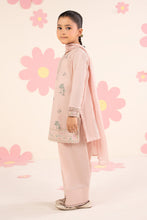 Load image into Gallery viewer, Kids Embroidered Lawn 3 Piece Suit with Farshi Shalwar - Pink