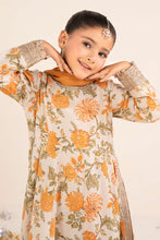 Load image into Gallery viewer, Raw Silk 3 Piece Embroidered Suit for Girls - Off White