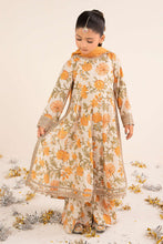 Load image into Gallery viewer, Raw Silk 3 Piece Embroidered Suit for Girls - Off White